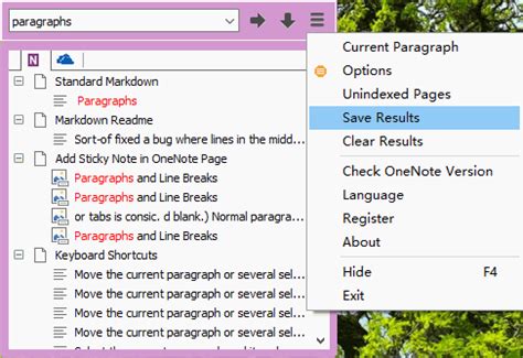 Free OneNoteGem OneNote Search